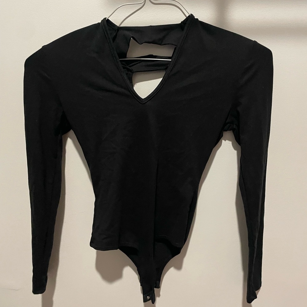 Long Sleeve One-piece Perspective Shirt Women's Casual Top